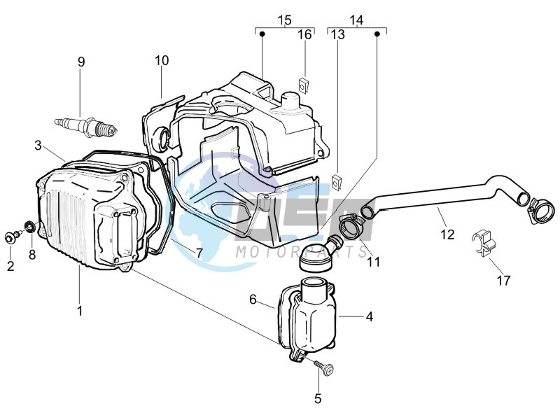 Cylinder head cover