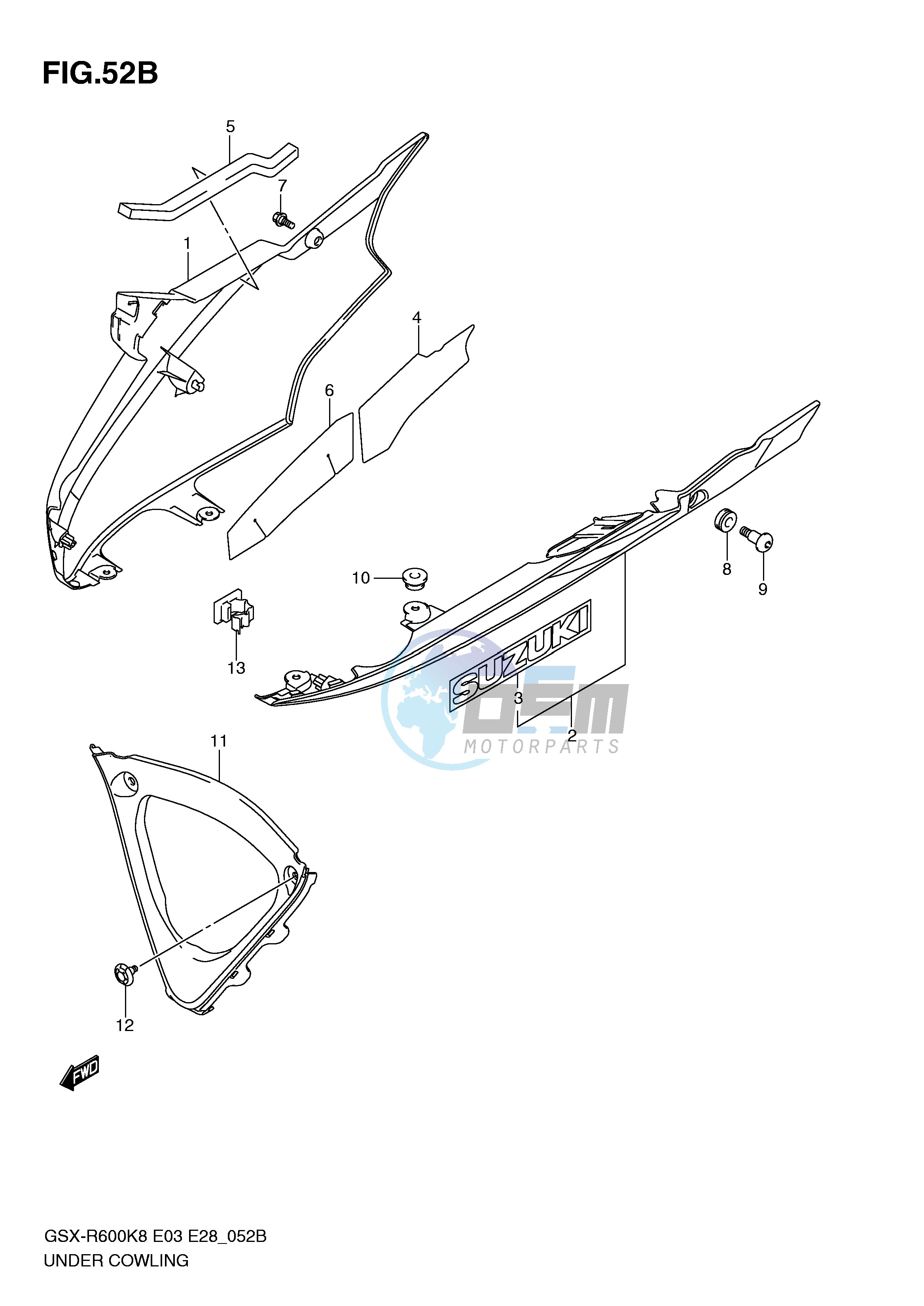 UNDER COWLING (MODEL L0)