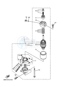 F50AEDL drawing STARTING-MOTOR