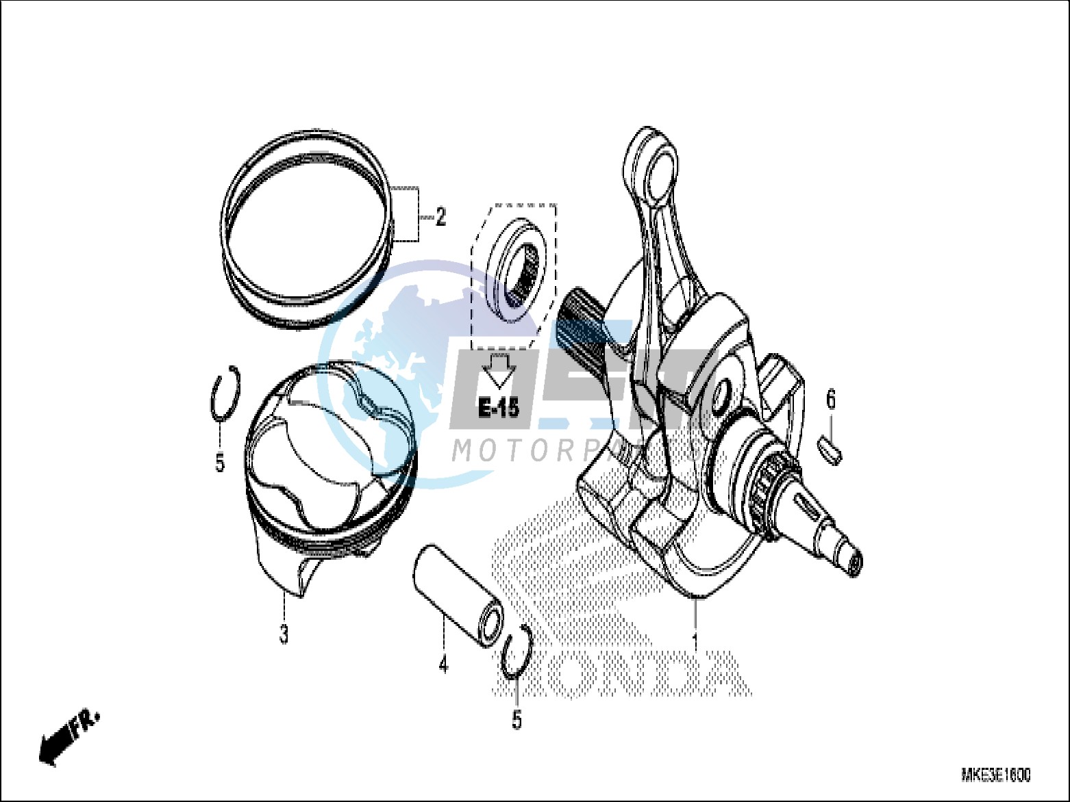 CRANKSHAFT/PISTON