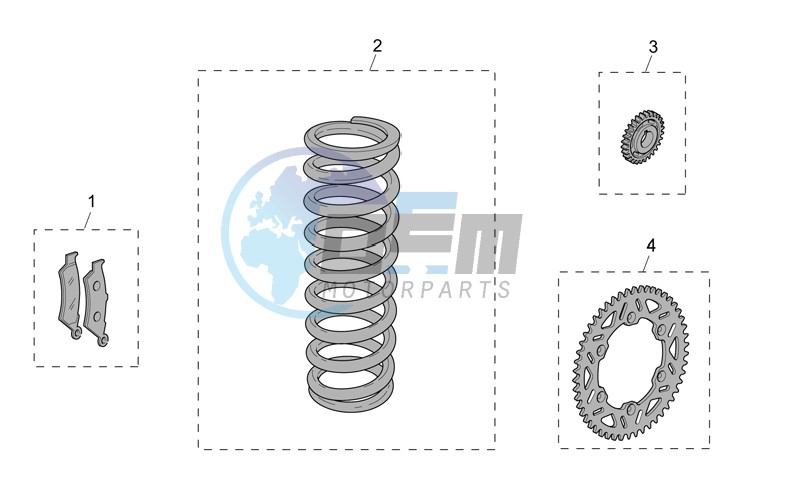 Acc. - Cyclistic components