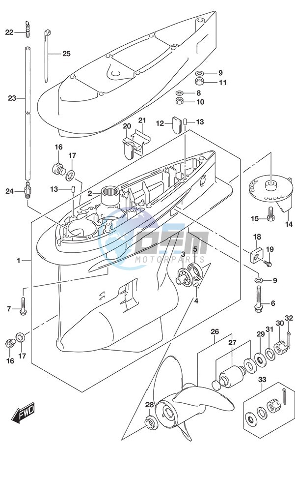 Gear Case (C/R)