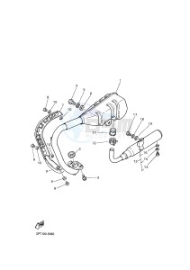 PW50 AUSTRIA drawing EXHAUST