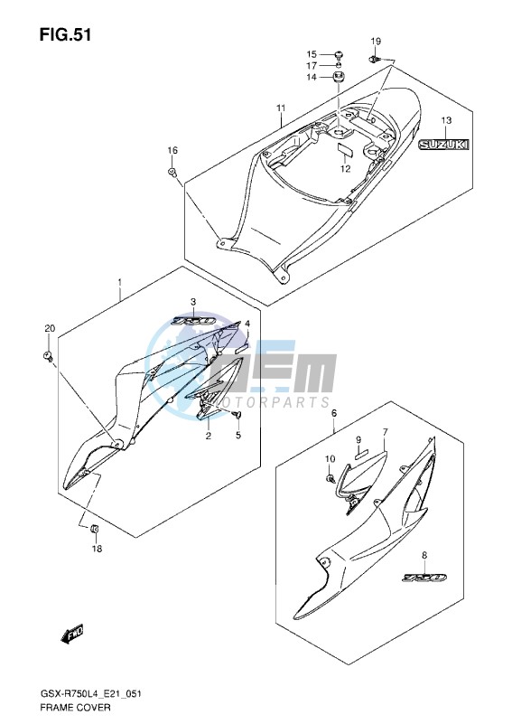 FRAME COVER L4