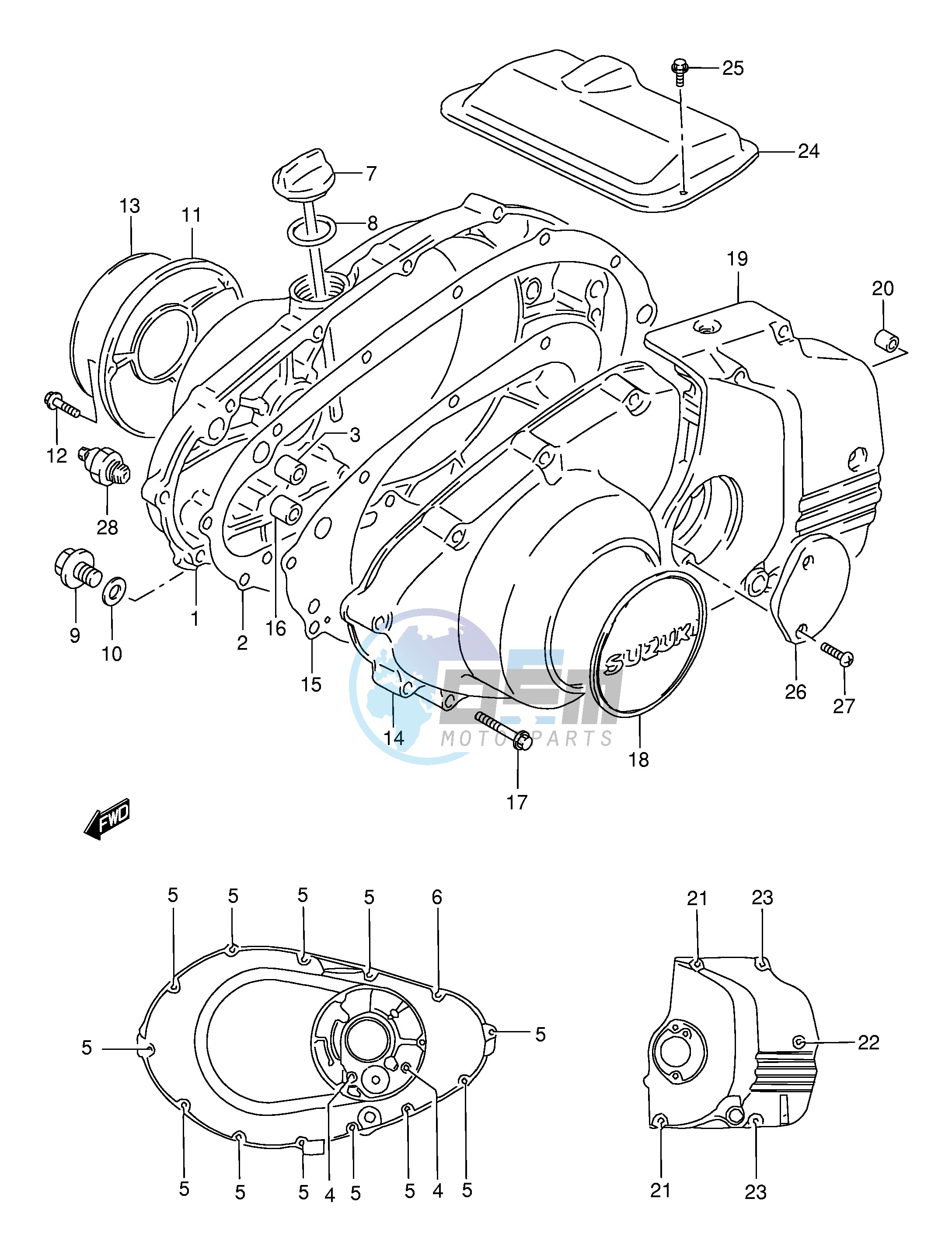 CRANKCASE COVER