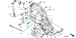 CBR1000RR9 UK - (E / MKH MME REP) drawing RIGHT CRANKCASE COVER