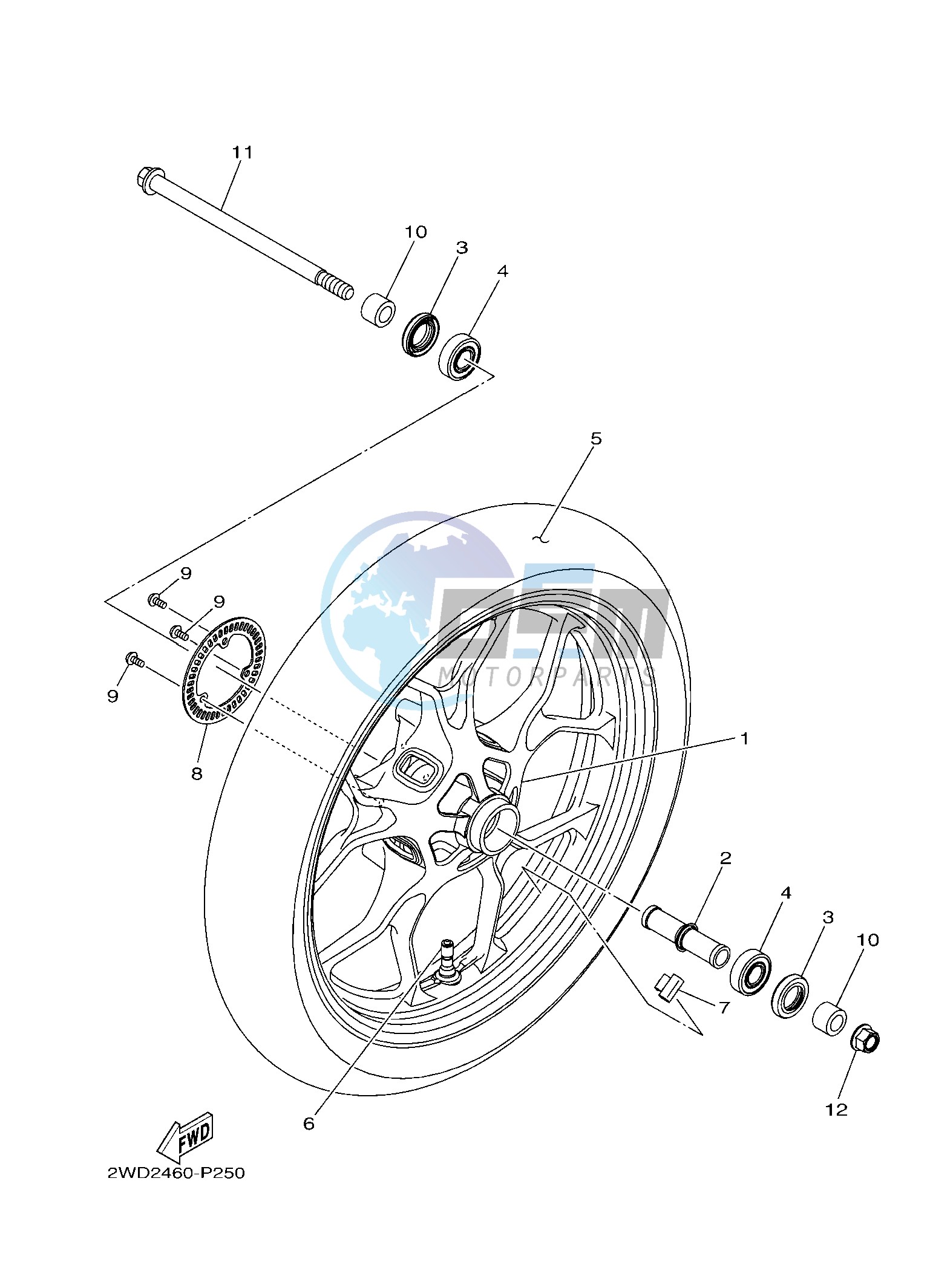 FRONT WHEEL