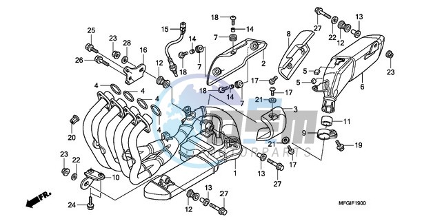 EXHAUST MUFFLER