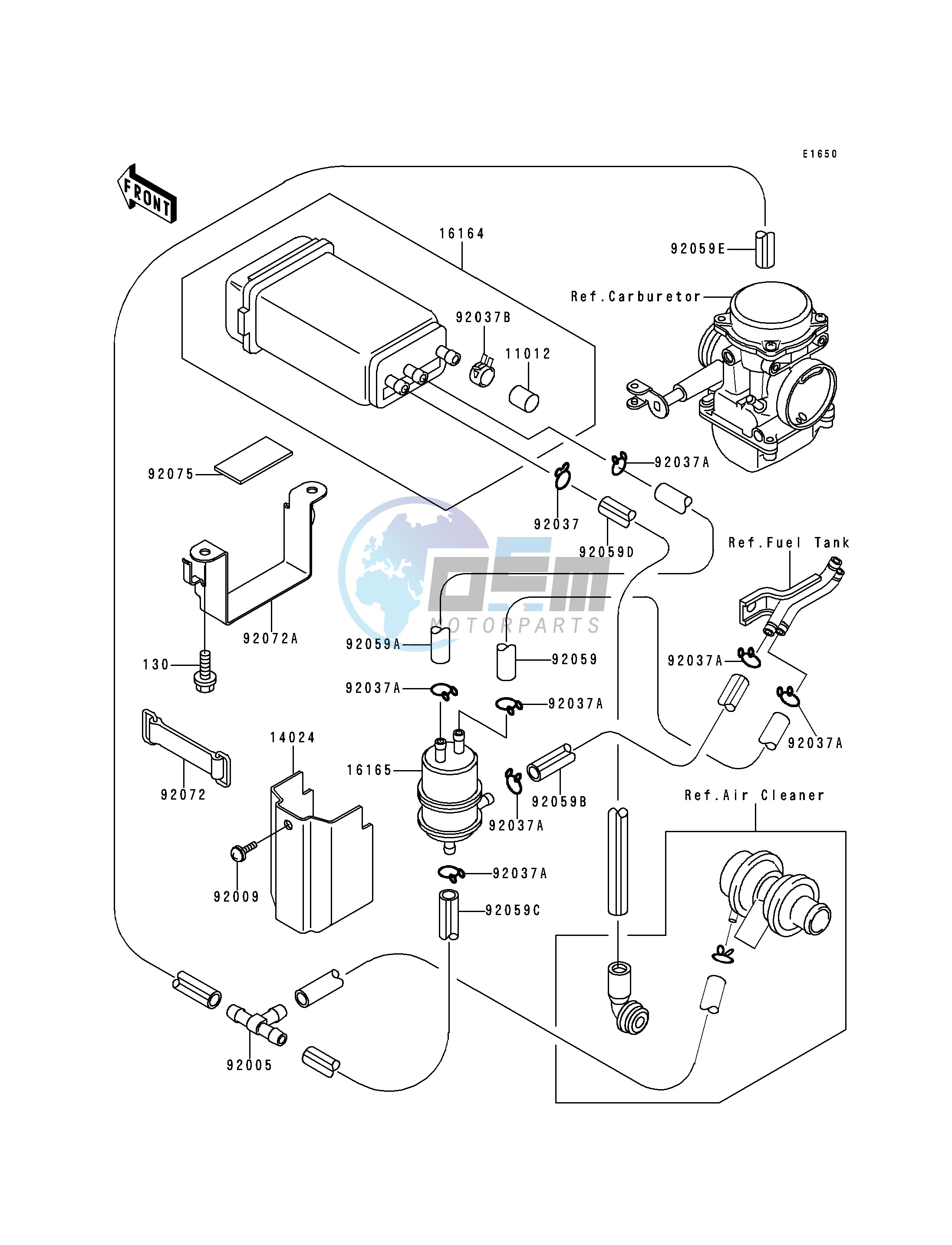 FUEL EVAPORATIVE SYSTEM