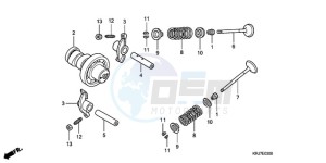 FES1259 UK - (E / MKH 3E) drawing CAMSHAFT/VALVE