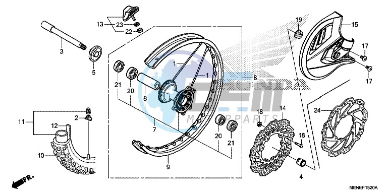 FRONT WHEEL