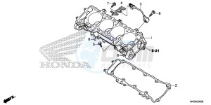 CBR1000RRG CBR1000 - Fireblade Europe Direct - (ED) drawing CYLINDER