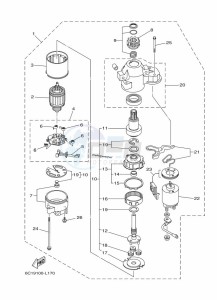 F70AETX drawing STARTING-MOTOR