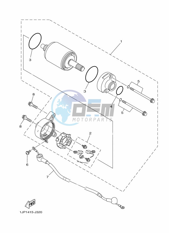 STARTING MOTOR