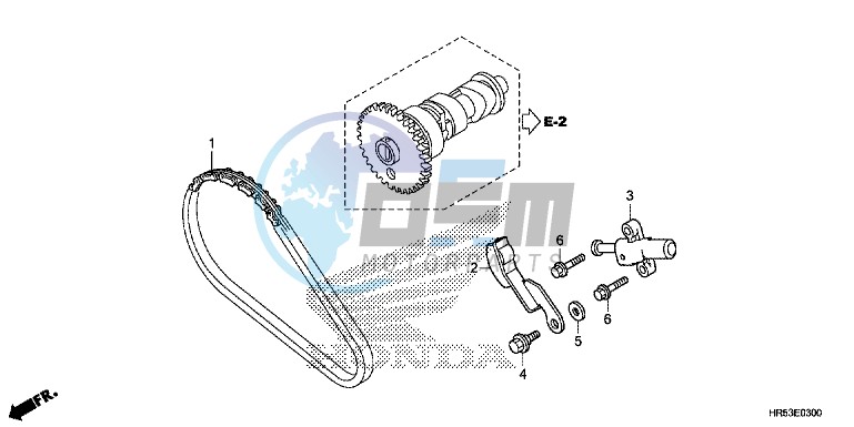 CAM CHAIN/TENSIONER