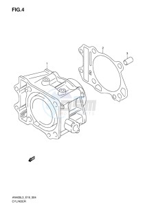 AN400 BURGMAN EU drawing CYLINDER