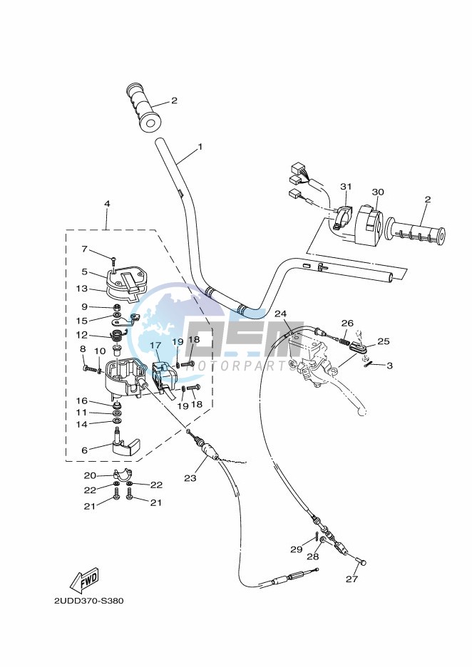 STEERING HANDLE & CABLE