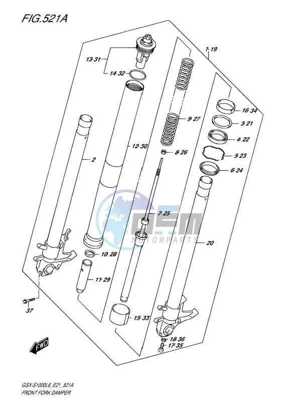 FRONT FORK DAMPER