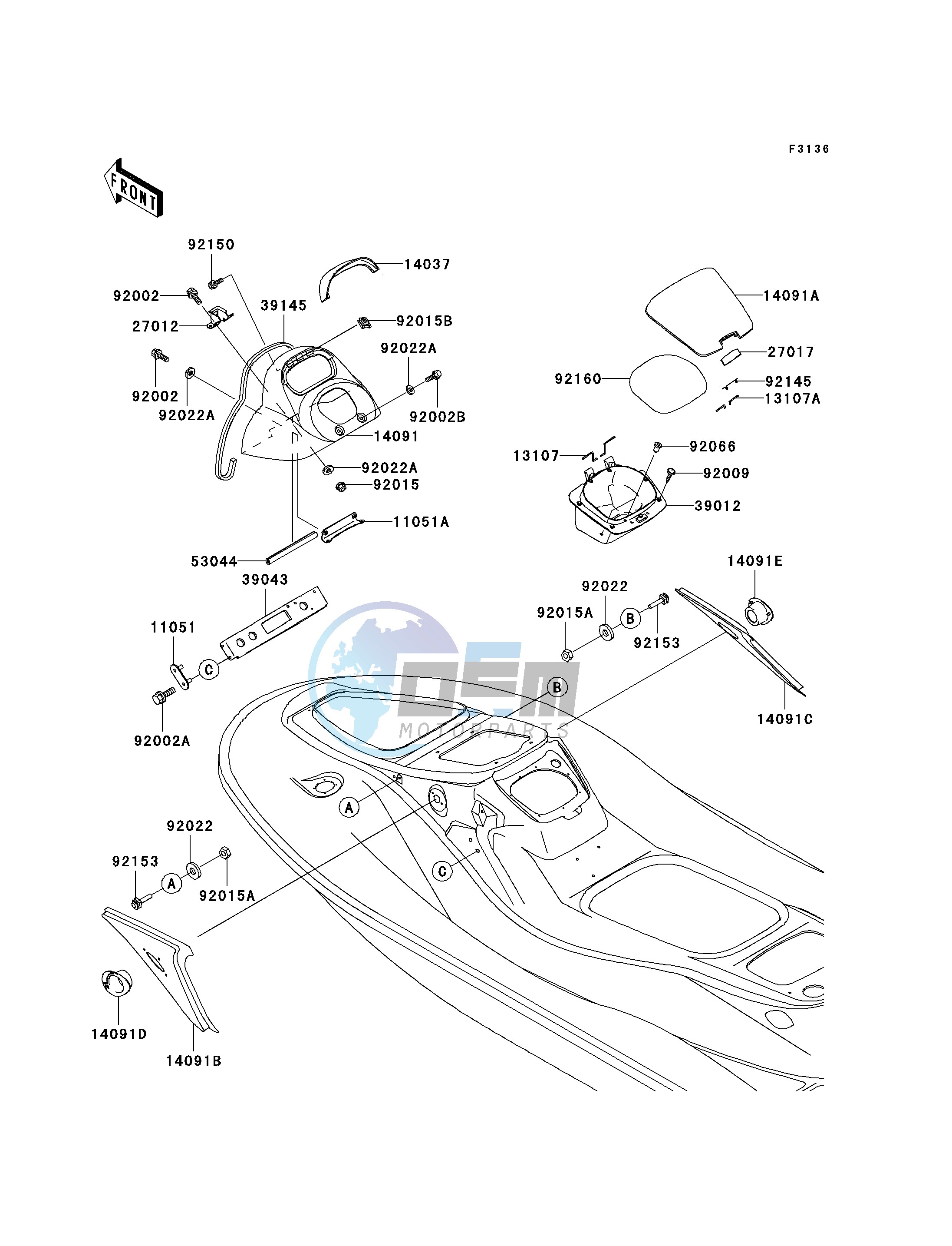 HULL MIDDLE FITTINGS