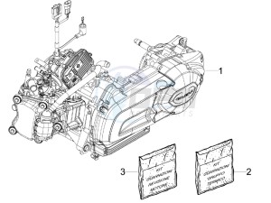 SR 300 Max drawing Engine assembly