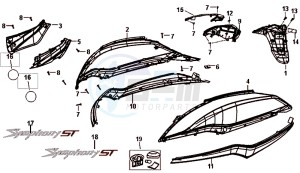 SYMPHONY ST 125I (XB12W2-EU) (E4) (L7-M0) drawing COVERS