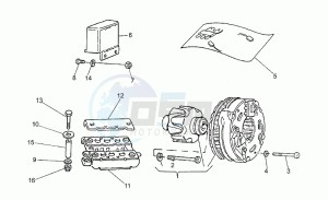 750 X Polizia - PA 2A Serie Polizia/PA 2A Serie drawing Bosch Ignition