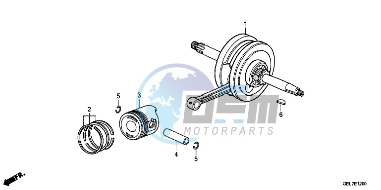 CRANKSHAFT/PISTON