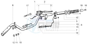 NRG 50 power DT drawing Handlebars component parts