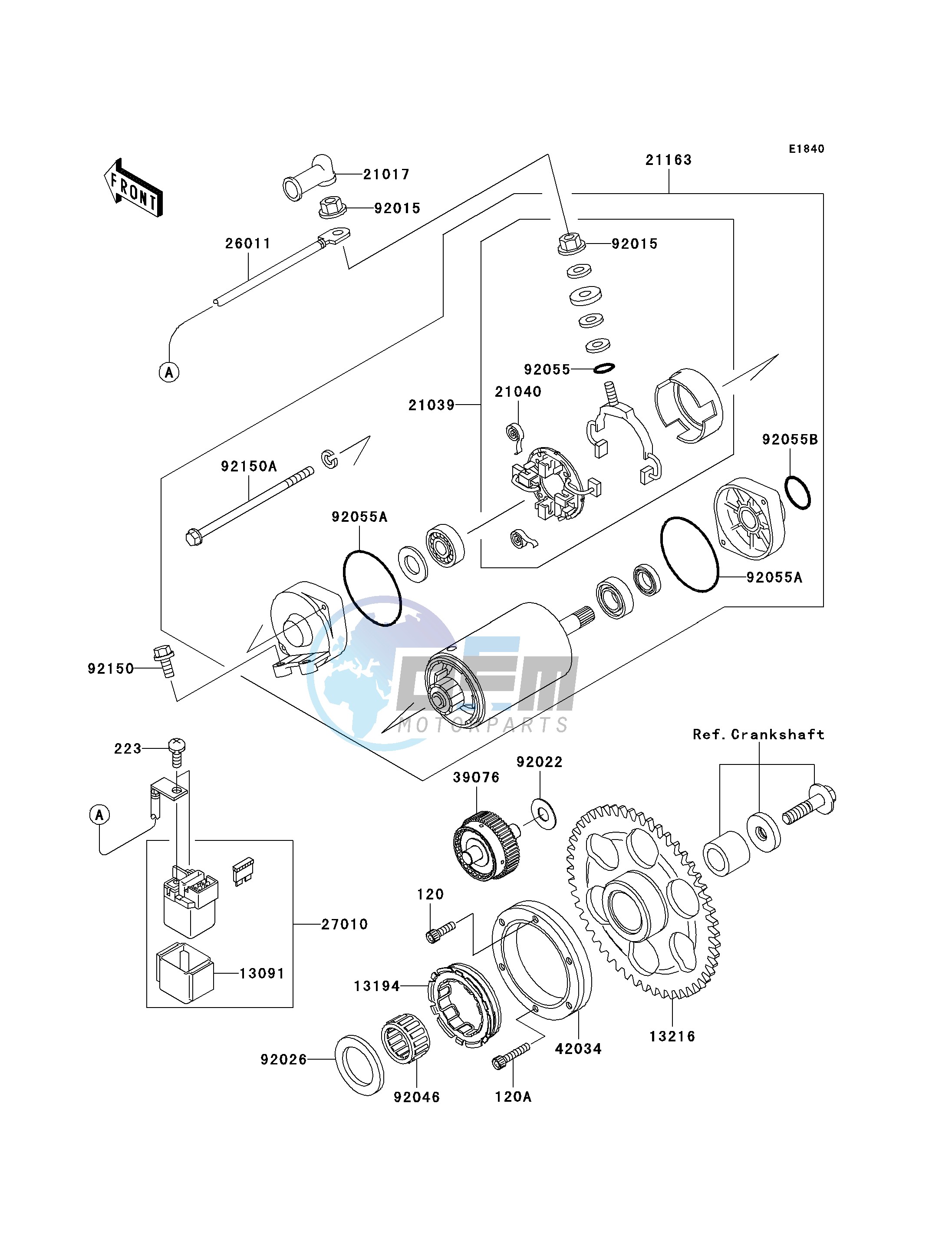 STARTER MOTOR