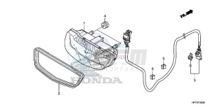 TRX420FPAD TRX420 Europe Direct - (ED) drawing TAILLIGHT