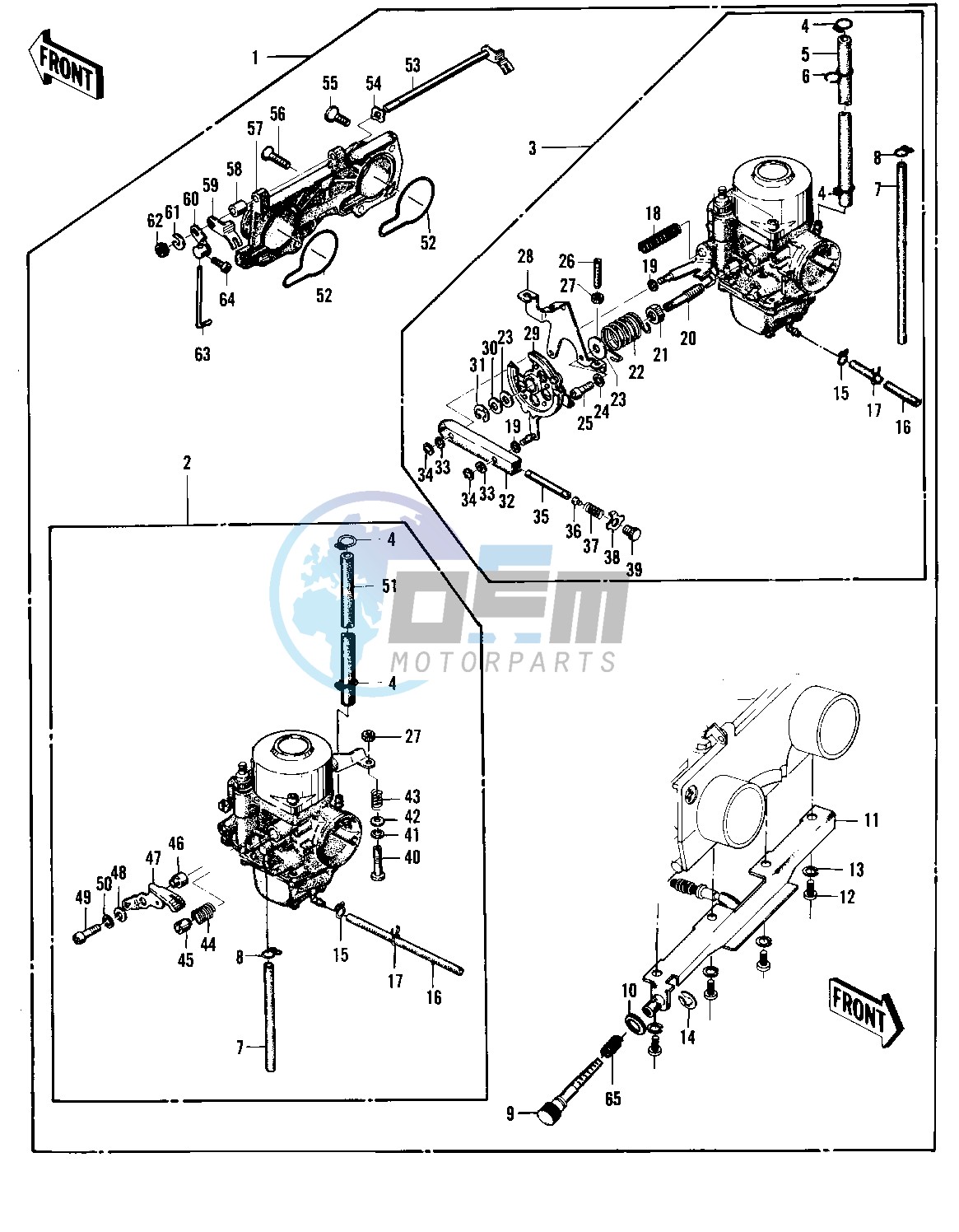 CARBURETOR ASSY -- 75 S- -