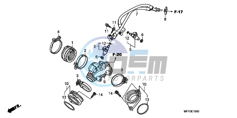 INTAKE MANIFOLD/INJECTOR