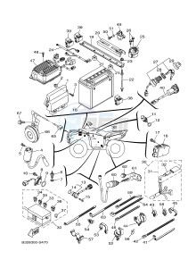 YFM700FWBD YFM70KPXJ KODIAK 700 EPS (B32G) drawing ELECTRICAL 1