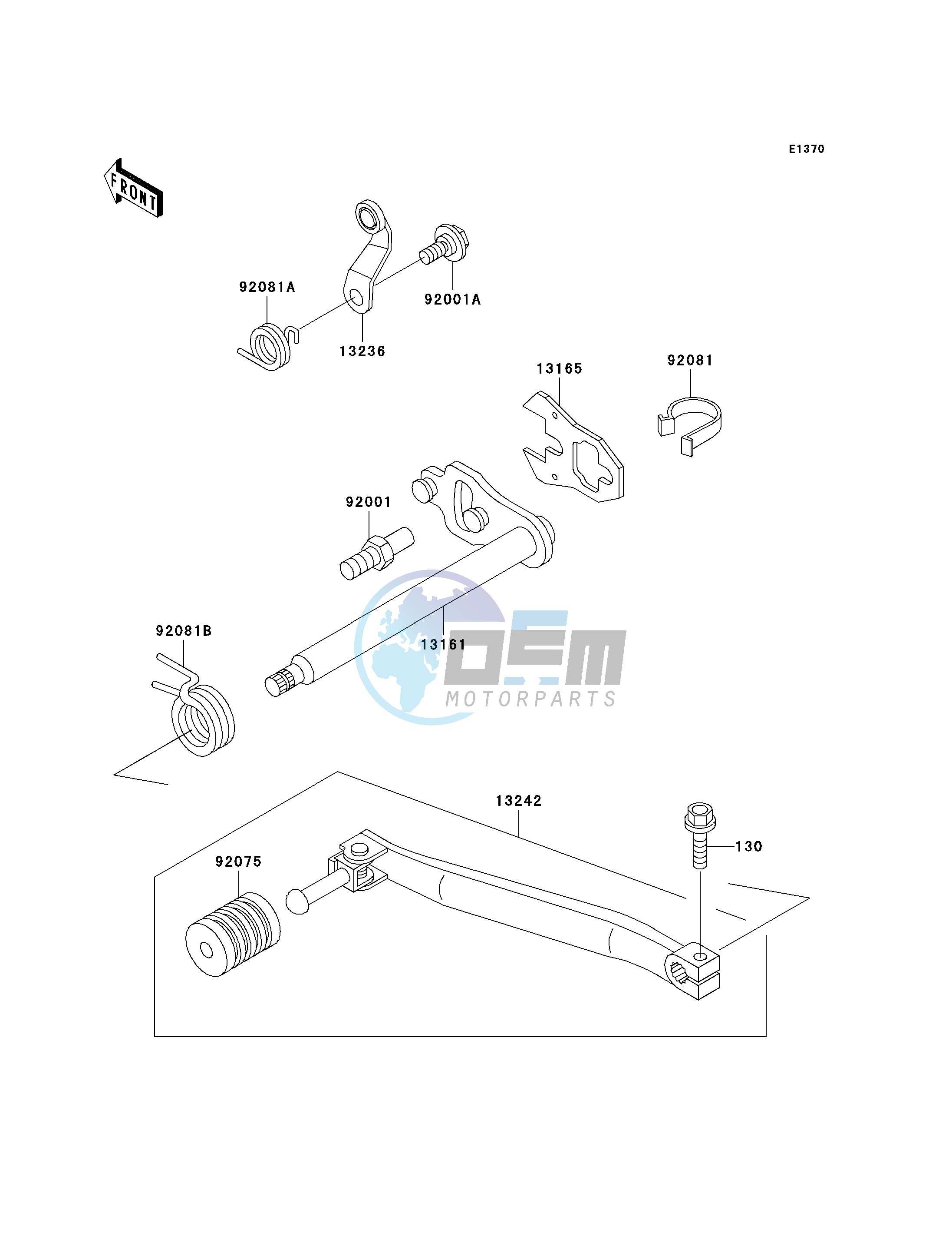 GEAR CHANGE MECHANISM