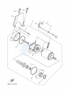 YFM450FWB KODIAK 450 (BJ5K) drawing STARTING MOTOR