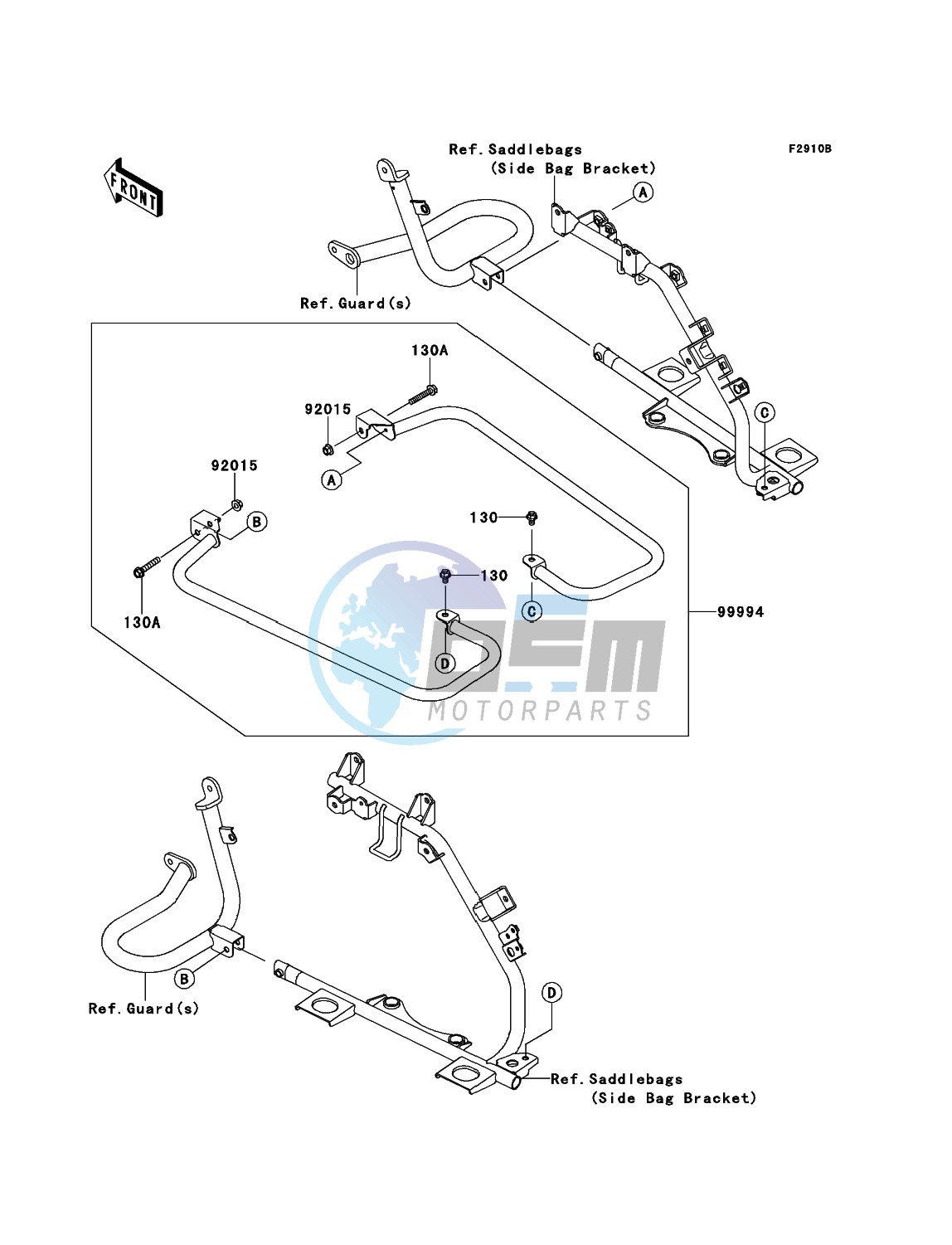 Accessory(Saddlebag Rails)