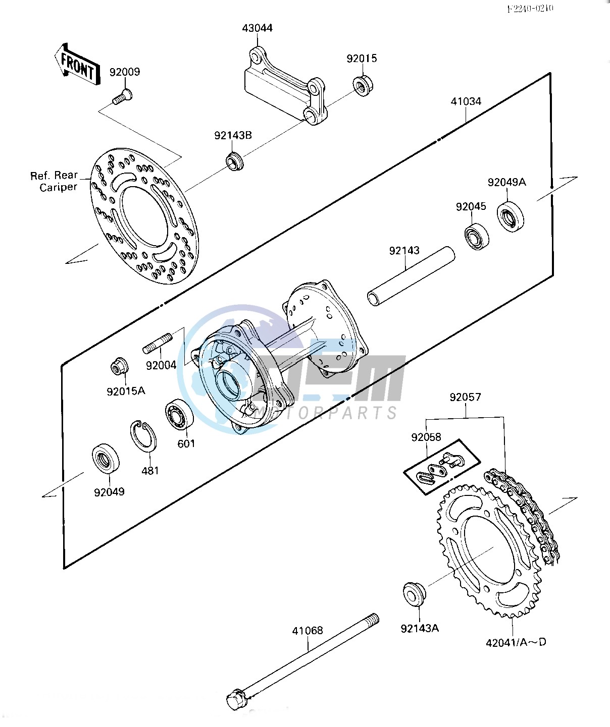 REAR HUB