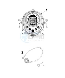 DJANGO 125 HERITAGE drawing SPEEDO