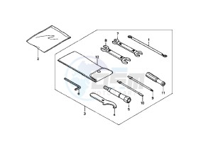 SV - 250 cc drawing TOOLS