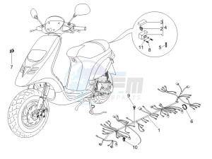 Typhoon 50 serie speciale drawing Main cable harness