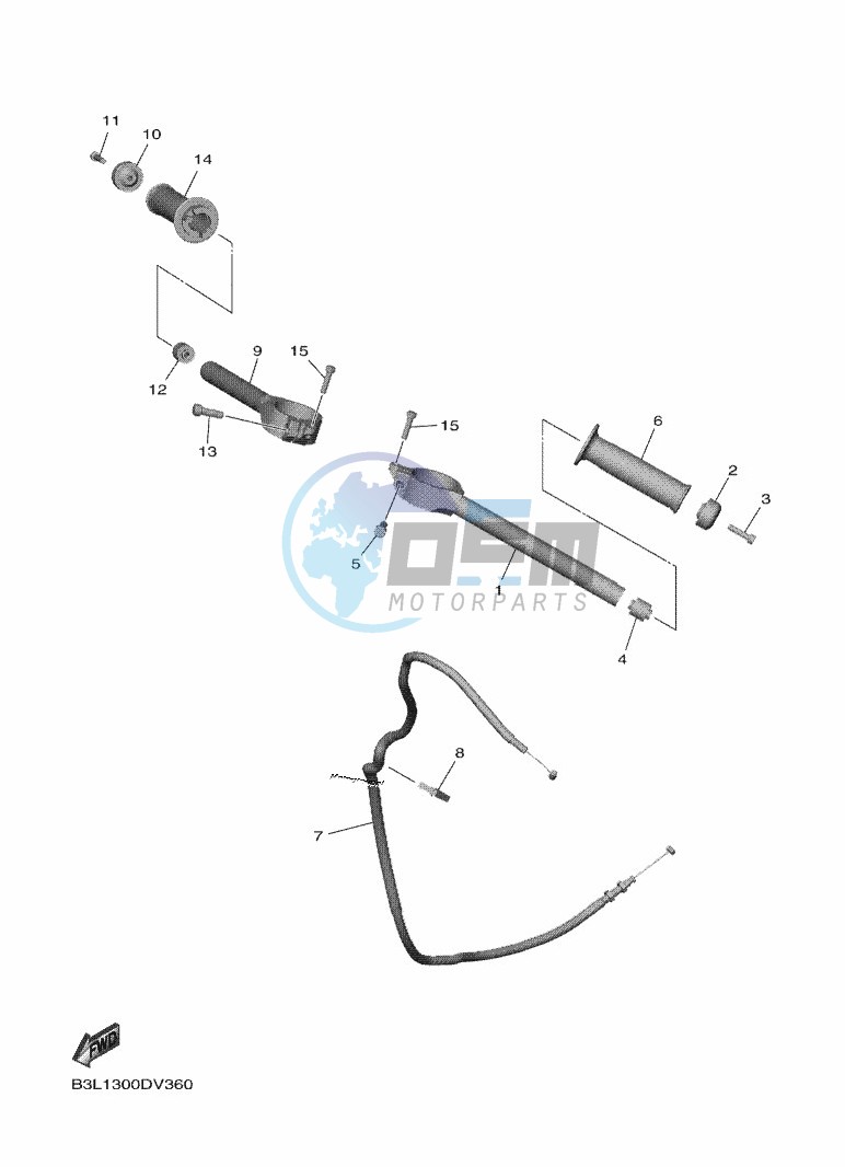 STEERING HANDLE & CABLE