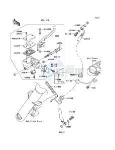 VN900_CUSTOM VN900C8F GB XX (EU ME A(FRICA) drawing Front Master Cylinder