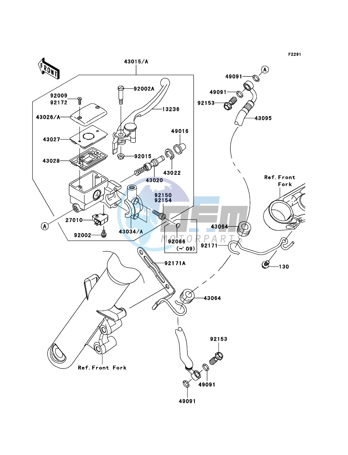 Front Master Cylinder