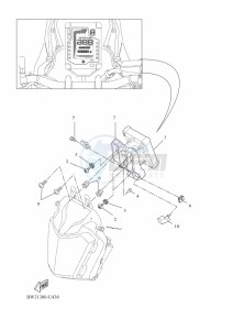 XTZ690 TENERE 700 (BMB9) drawing METER