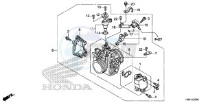 TRX420FE1H Europe Direct - (ED) drawing THROTTLE BODY