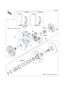 KVF 360 A [PRAIRIE 360 4X4] (A6F-A9F) A7F drawing OPTIONAL PARTS-- CONVERTER- -