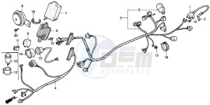 CN250 drawing WIRE HARNESS