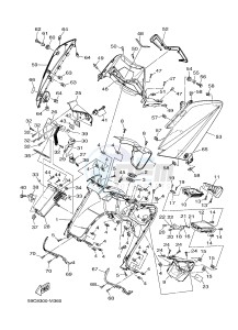 XP500A T-MAX 530 (59CT) drawing LEG SHIELD