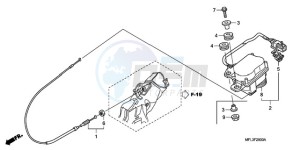 CBR1000RRA Europe Direct - (ED) drawing SERVO MOTOR