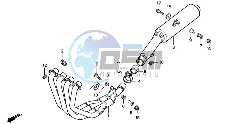 EXHAUST MUFFLER